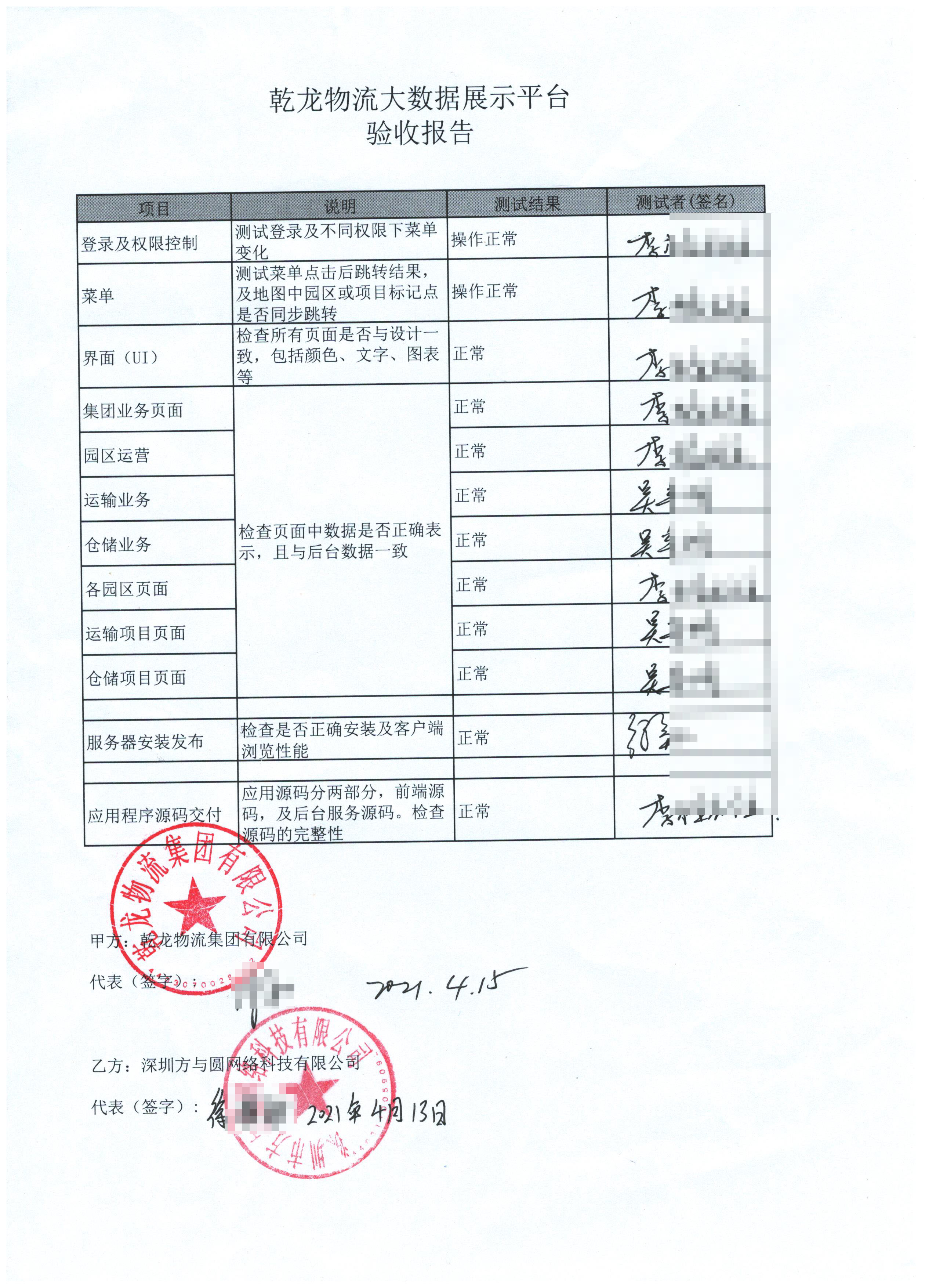 客户验收报告(图1)